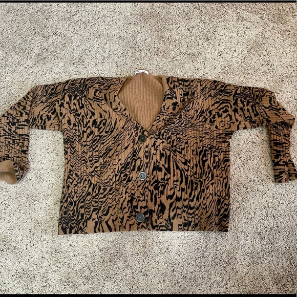 Madewell Tigerized Cameron Ribbed 